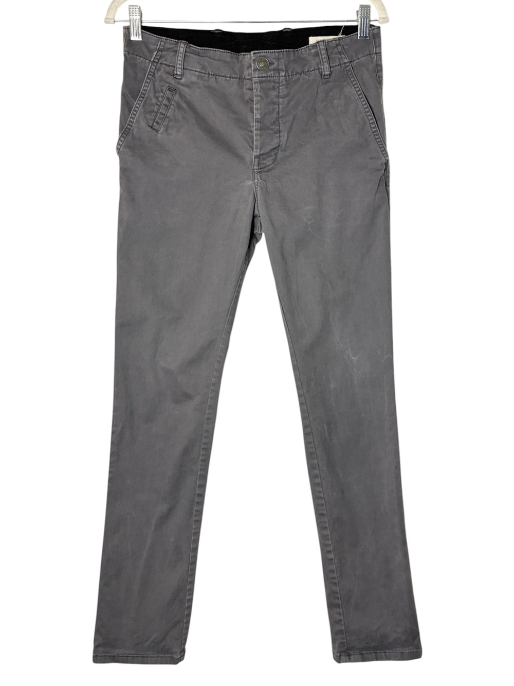 All Saints Men's Gray Stove Lumen Chino Pants